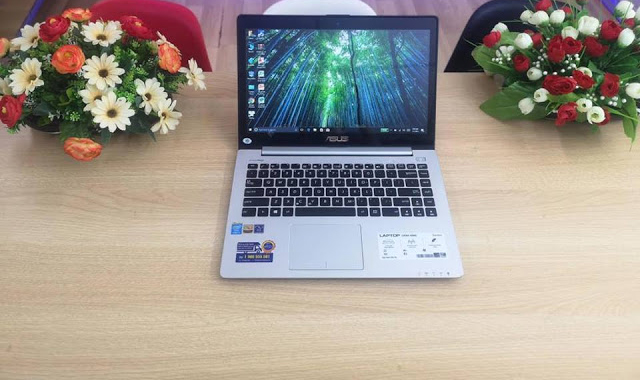 Laptop Asus S400CA I3 3217/ Ram 4G/ SSD 120G/ màn 14 cảm ứng